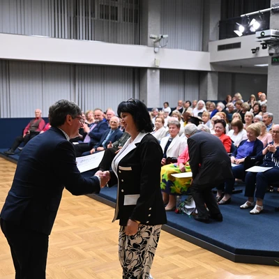 6.06.2025 r. Uroczyste zakończenie studiów na Uniwersytecie Trzeciego Wieku