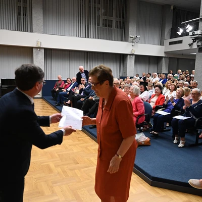 6.06.2025 r. Uroczyste zakończenie studiów na Uniwersytecie Trzeciego Wieku