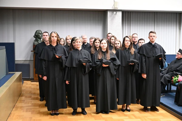 Uroczyste promocje doktorów habilitowanych i doktorów oraz odnowienie doktoratów w Uniwersytecie Rolniczym w Krakowie, fot. 22