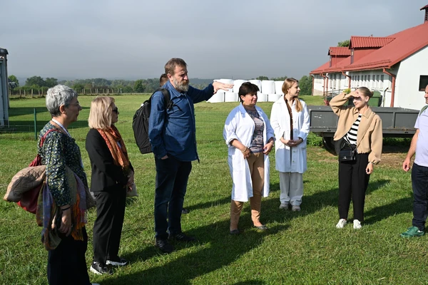 Wizyta uczestników sieci Euromontana na Bielanach