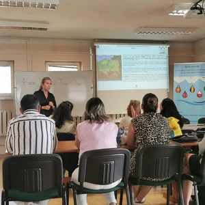 Warsztaty w ramach Erasmus+: "Blue Europe. Sustainable water management in schools BLUE" na Wydziale Inżynierii Produkcji i Energetyki