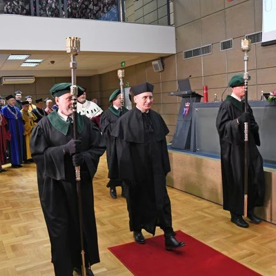 10 maja 2023 r.; Uroczystość nadania tytułu doktora honoris causa prof. Henrykowi Runowskiemu,