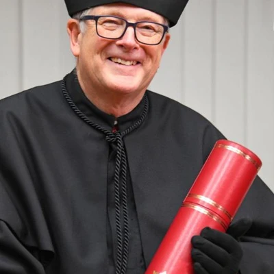 14 czerwca 2023 r.; Uroczystość nadania tytułu doktora honoris causa prof. Colinowi Scanesowi,