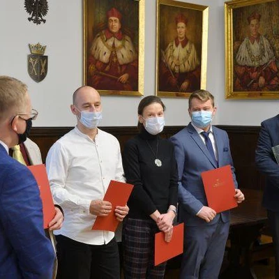 05. marca 2021 r., Wręczenie Nagród Ministra Edukacji i Nauki Naukowcom z Wydziału Leśnego