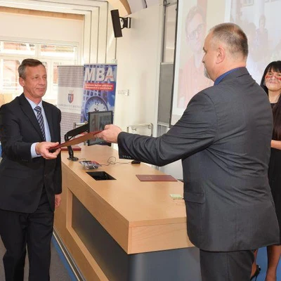 9 października 2020 r., Zakończenie I edycji Studiów Mba „Zarządzanie Bankiem Spółdzielczym”