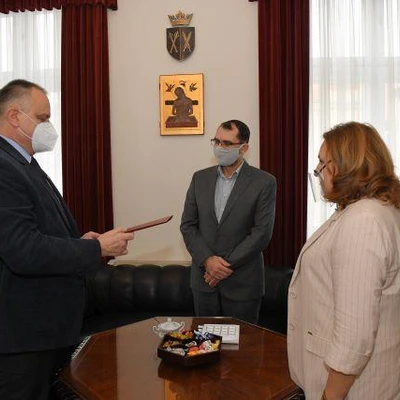 23 listopada 2020 r., Wręczenie przez JM Rektora medali (srebrnego i brązowego) otrzymanych podczas Międzynarodowej Warszawskiej Wystawy Wynalazków IWIS 2020