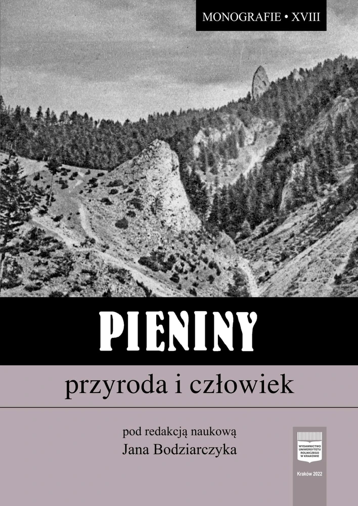 Monografia okładka Pieniny