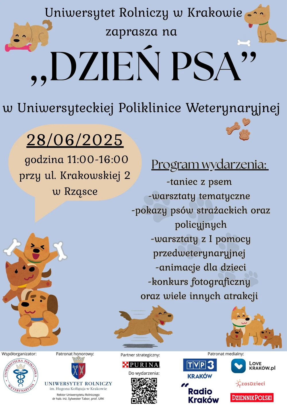 Plakat wydarzenia- Dzień Psa
