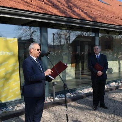 Uroczyste otwarcie wyremontowanego zespołu folwarcznego UR