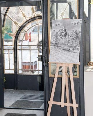 18 stycznia 2018 r., Wernisaż wystawy prac studentów Architektury Krajobrazu w Pojnarówce