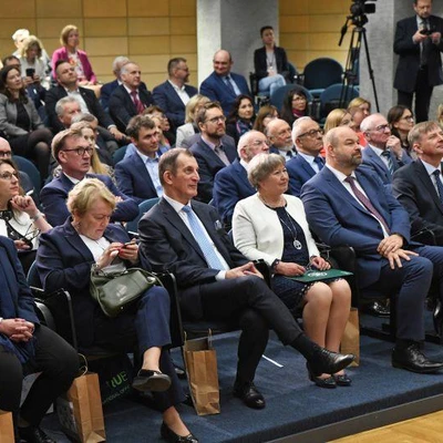 10 maja 2023 r.; Uroczystość nadania tytułu doktora honoris causa prof. Henrykowi Runowskiemu,