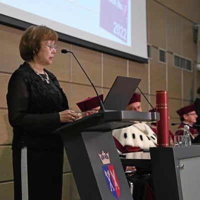 14 czerwca 2023 r.; Uroczystość nadania tytułu doktora honoris causa prof. Colinowi Scanesowi,