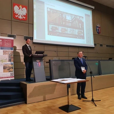 9 maja 2022 r., Prezentacja Multimedialnego Katalogu Dziedzictwa Kulturowego Małopolski podczas Międzynarodowego Seminarium Naukowego 