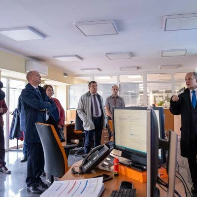 Spotkanie delegacji UR z Zarządem Miejskiego Przedsiębiorstwa Oczyszczania Sp. z o.o.