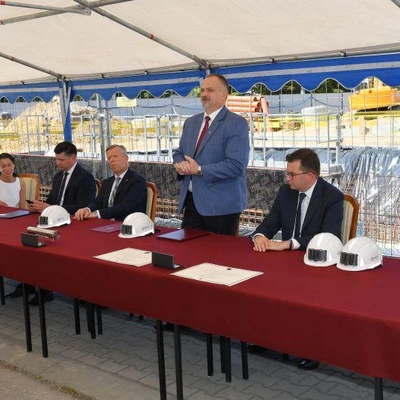 6 lipca 2021 r., Uroczystość wmurowania aktu erekcyjnego pod Budowę Centrum Innowacji oraz Badań Prozdrowotnej i Bezpiecznej Żywności