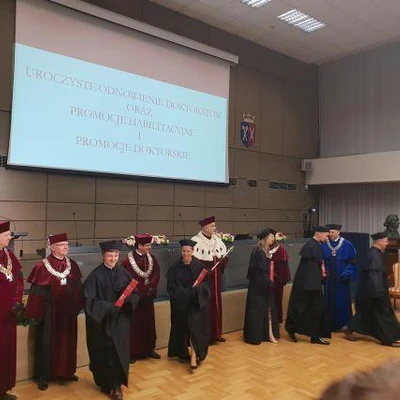 18 czerwca 2021 r., Uroczyste odnowienie doktoratów oraz promocje habilitacyjne i doktorskie