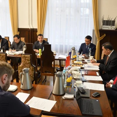 16 stycznia 2020 r., Spotkanie z delegacją z Chin