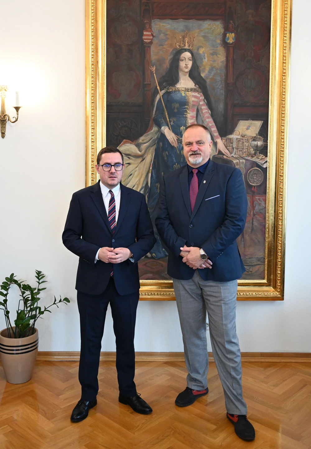 Minister Energii i Rektor URK