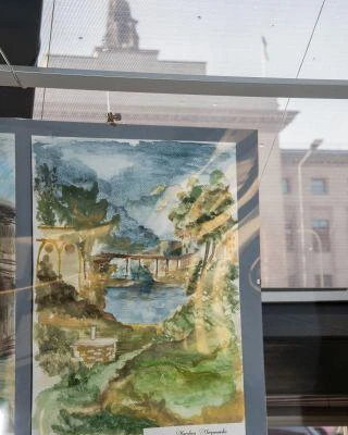 18 stycznia 2018 r., Wernisaż wystawy prac studentów Architektury Krajobrazu w Pojnarówce