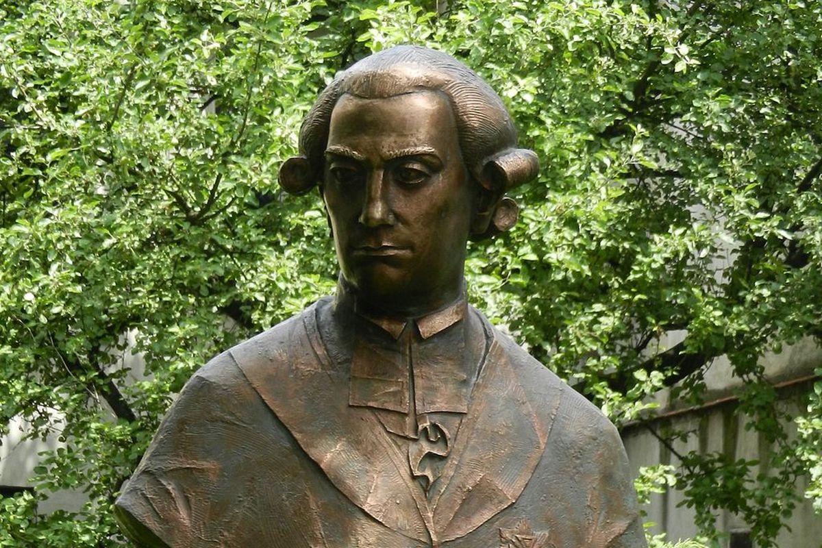 USJK - pomnik H. Kołłątaja