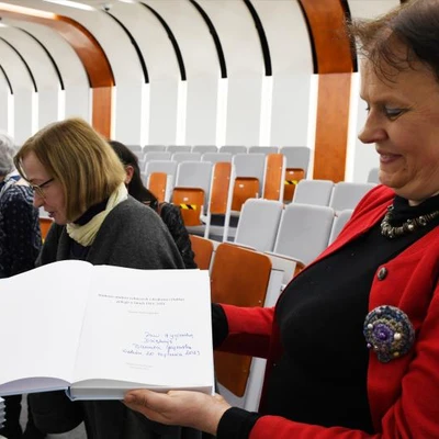 20 stycznia 2022 r., Promocja książki Danuty Gajewskiej 