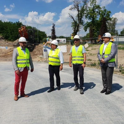 4 Lipca 2022 ., Wizyta Ministra Infrastruktury na Uniwersytecie Rolniczym w Krakowie