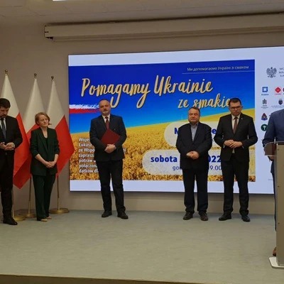 31. marca 2022 r., Briefing prasowy w Urzędzie Wojewódzkim w związku z wydarzeniem 
