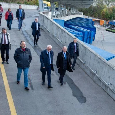 Spotkanie delegacji UR z Zarządem Miejskiego Przedsiębiorstwa Oczyszczania Sp. z o.o.