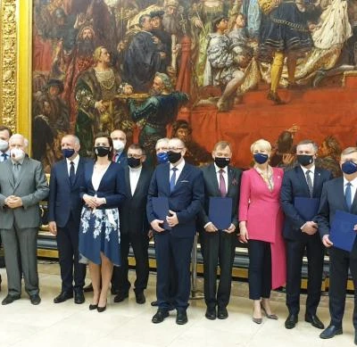 13. maja 2021 r., Podpisanie porozumienia o współpracy na rzecz rozwoju Forum Gospodarczego w Krynicy-Zdroju