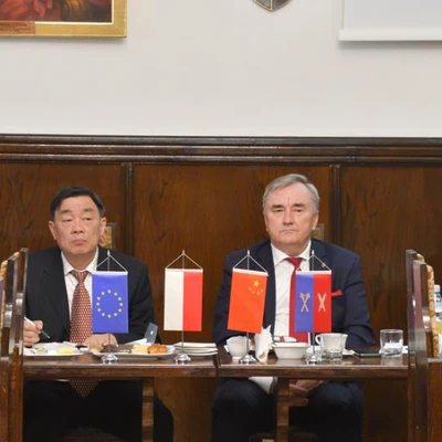 16 stycznia 2020 r., Spotkanie z delegacją z Chin