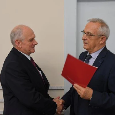 Spotkanie władz uczelni z emerytowanymi pracownikami uczelni