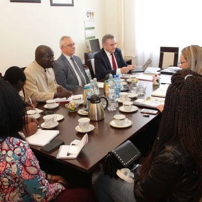 Delegacja z Nasarawa State University Keffi oraz z Ambasady Federalnej Republiki Nigerii