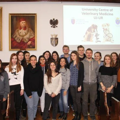 Spotkanie w ramach Międzynarodowego Seminarium Studentów Weterynarii