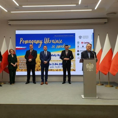 31. marca 2022 r., Briefing prasowy w Urzędzie Wojewódzkim w związku z wydarzeniem 