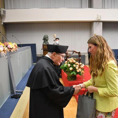 15 października 2021 r., Uroczystość nadania tytułu doktora honoris causa UR prof. Andrzejowi Koteckiemu