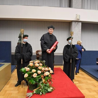 15 października 2021 r., Uroczystość nadania tytułu doktora honoris causa UR prof. Andrzejowi Koteckiemu