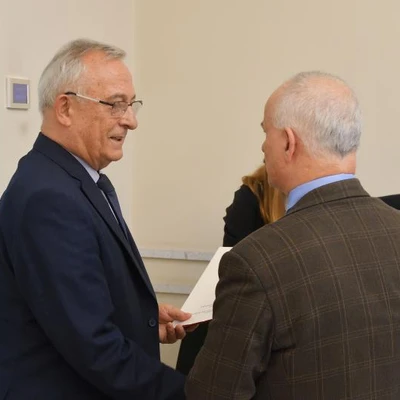 Spotkanie władz uczelni z emerytowanymi pracownikami uczelni