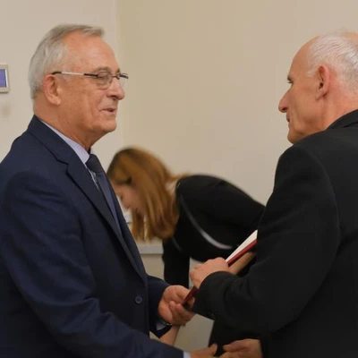 Spotkanie władz uczelni z emerytowanymi pracownikami uczelni