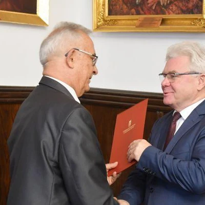 Wręczenie nominacji władzom uczelni