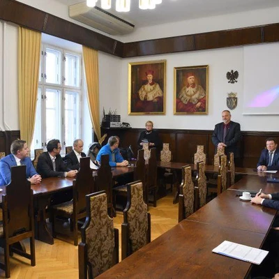 Wizyta delegacji z Wiednia na URK, 02