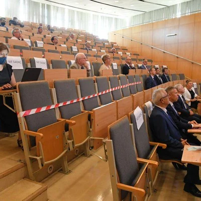 6 lipca 2021 r., Uroczystość wmurowania aktu erekcyjnego pod Budowę Centrum Innowacji oraz Badań Prozdrowotnej i Bezpiecznej Żywności