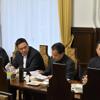 16 stycznia 2020 r., Spotkanie z delegacją z Chin
