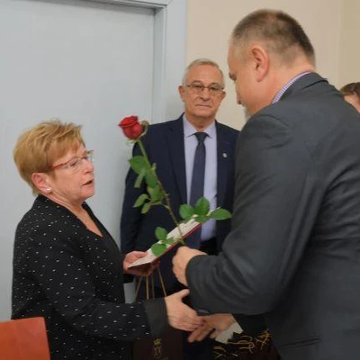 Spotkanie władz uczelni z emerytowanymi pracownikami uczelni