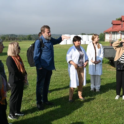10 września 2025 r. Wizyta uczestników sieci Euromontana na Bielanach