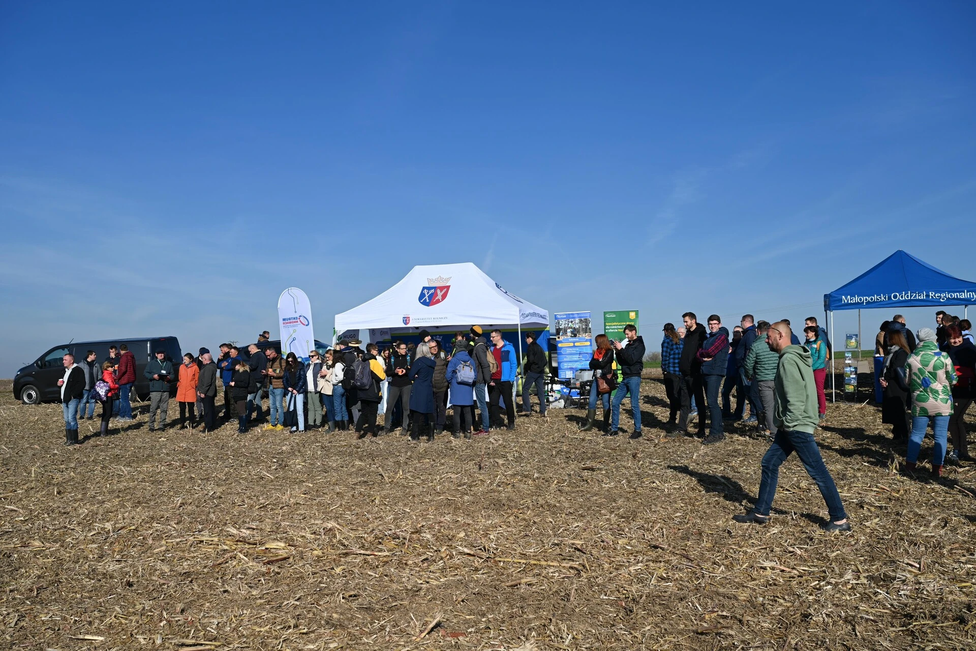 Agro-Krak 2024 w Rolniczym Gospodarstwie Doświadczalnym Uniwersytetu Rolniczego w Prusach (gmina Kocmyrzów-Luborzyca)