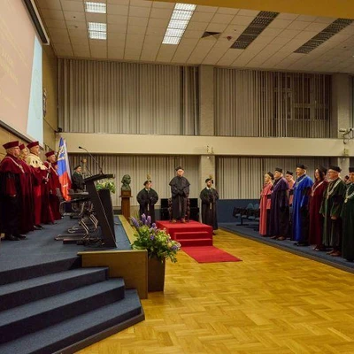 Nadanie tytułu doktora honoris causa Jerzemu Zawistowskiemu, profesorowi Uniwersytetu Kolumbii Brytyjskiej w Vancouver