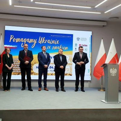 31. marca 2022 r., Briefing prasowy w Urzędzie Wojewódzkim w związku z wydarzeniem 