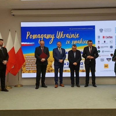 31. marca 2022 r., Briefing prasowy w Urzędzie Wojewódzkim w związku z wydarzeniem 