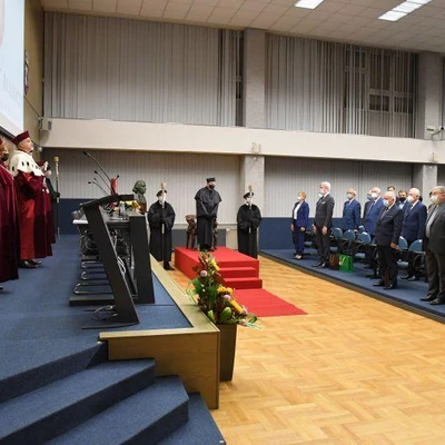 15 października 2021 r., Uroczystość nadania tytułu doktora honoris causa UR prof. Andrzejowi Koteckiemu