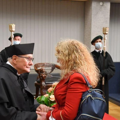 15 października 2021 r., Uroczystość nadania tytułu doktora honoris causa UR prof. Andrzejowi Koteckiemu